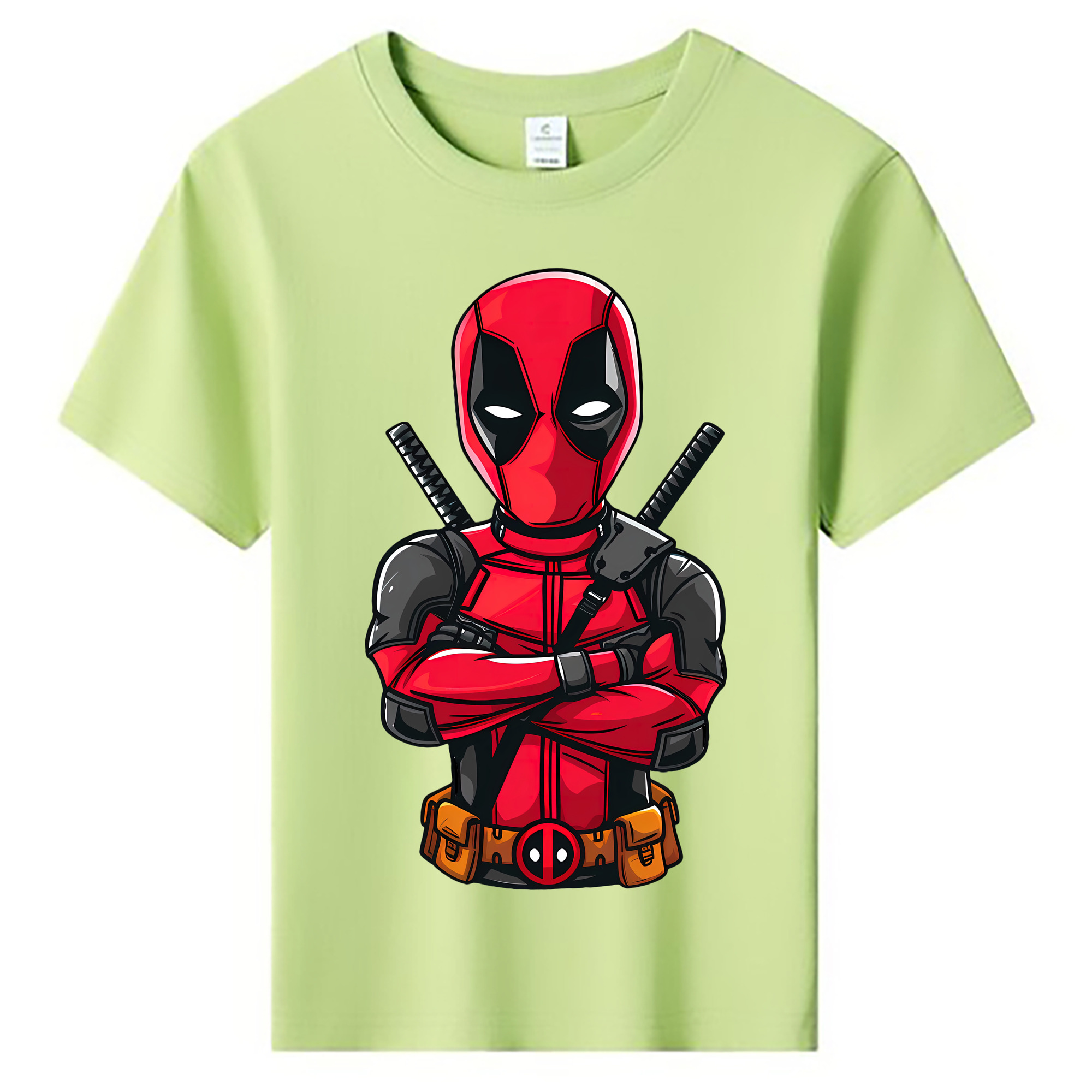 Deadpool デッドプール 綿100％キッズTシャツ（フロントプリント）